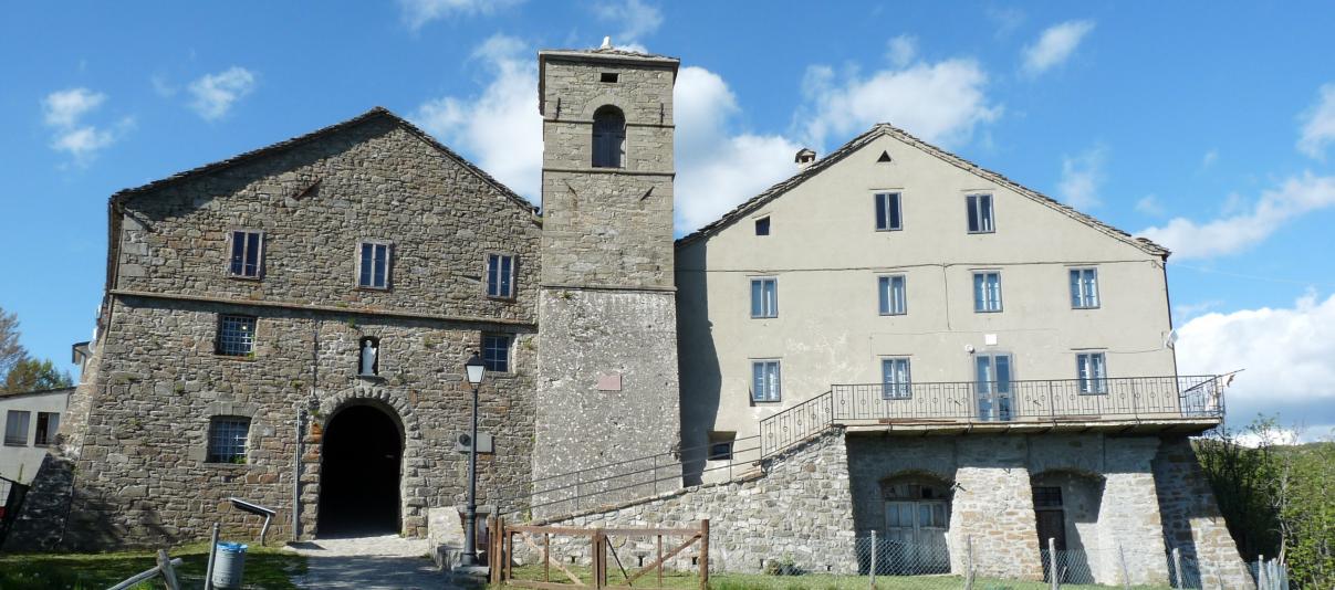 Hospitale and the Sanctuary of San Pellegrino on Alpe